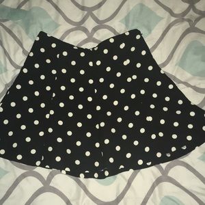 Polka dot skirt